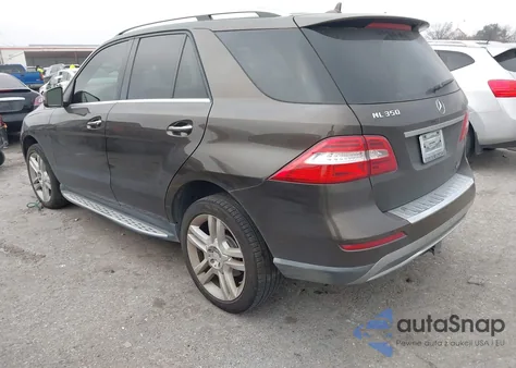 2014 Mercedes-Benz Ml 350 из США, поврежденный, VIN 4JGDA5JB4EA369517